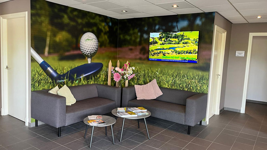 Digicasting-Narrowcasting-Digital-Signage Golf De Gulbergen - Mierlo