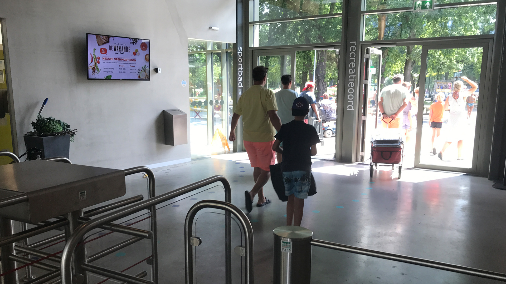 Digicasting Narrowcasting Recratieoord De Warande - Oosterhout